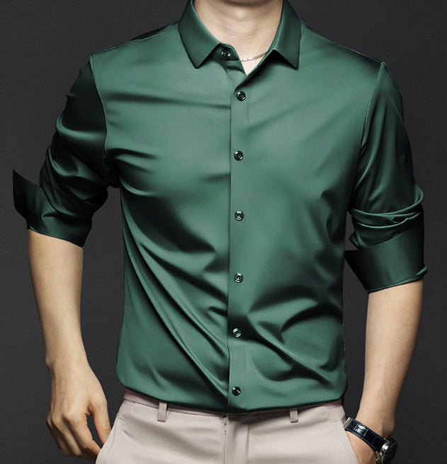 Wrinkle-free shirt for men