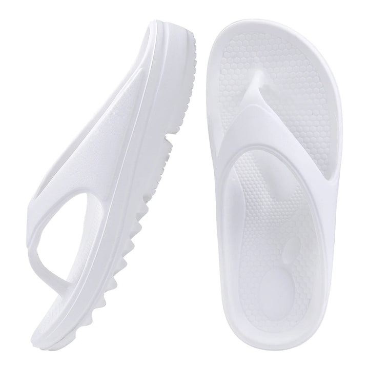 Elegant slip-on comfort slides