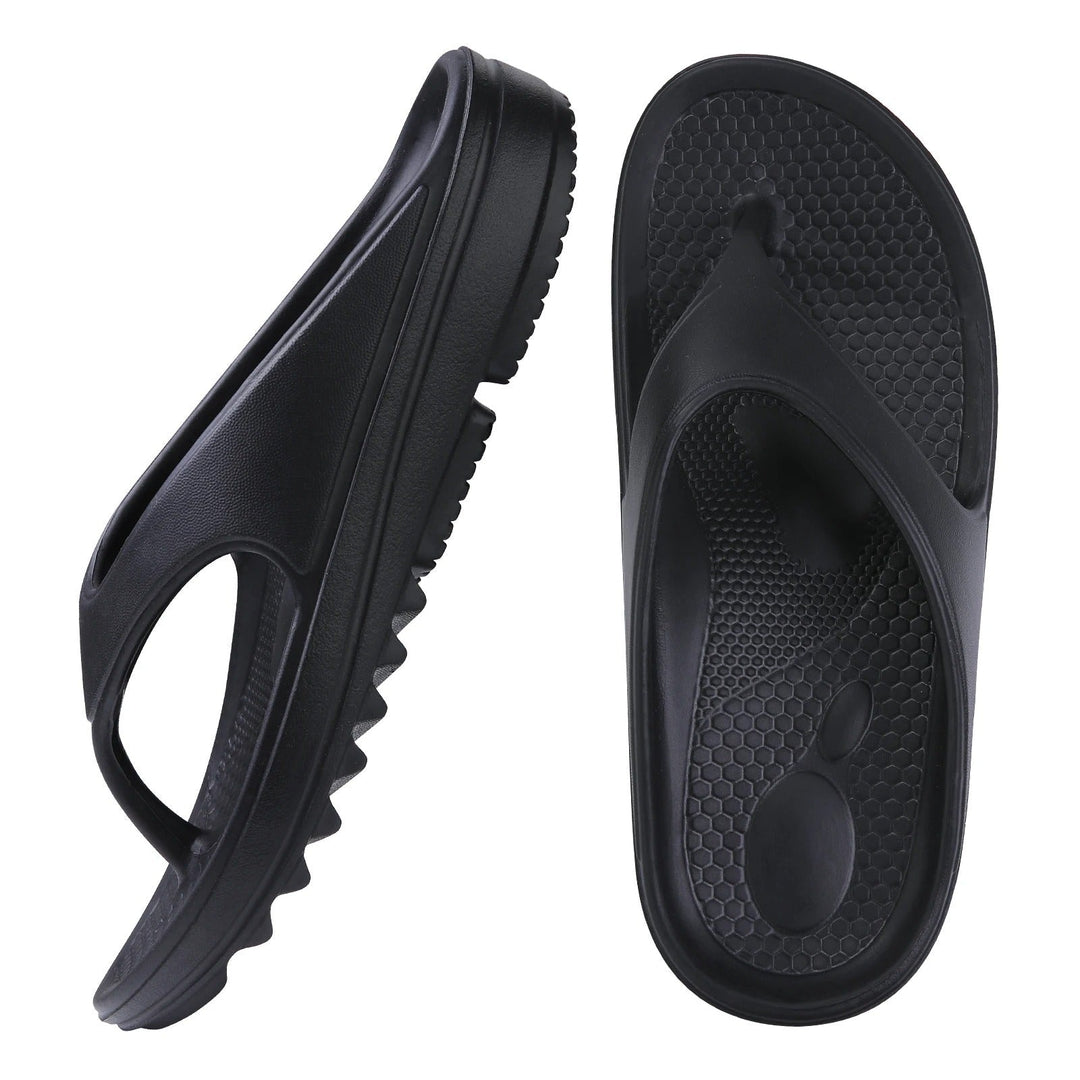 Elegant slip-on comfort slides