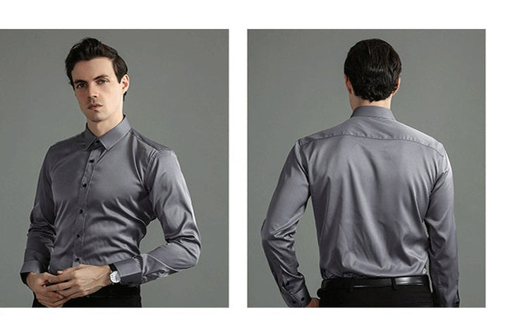 Wrinkle-free men's business shirt