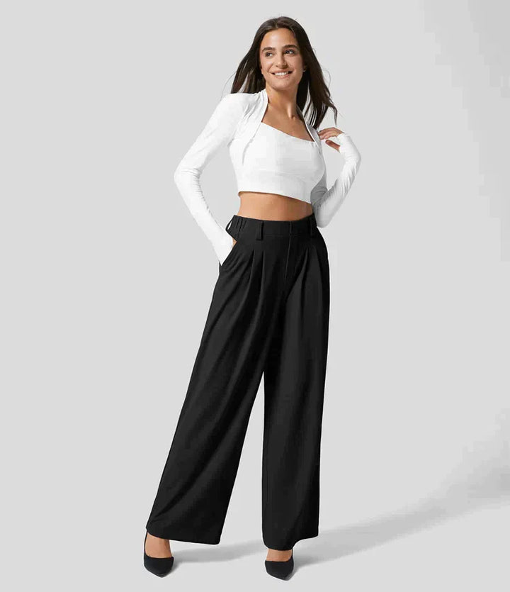 Comfortable wide-leg pants