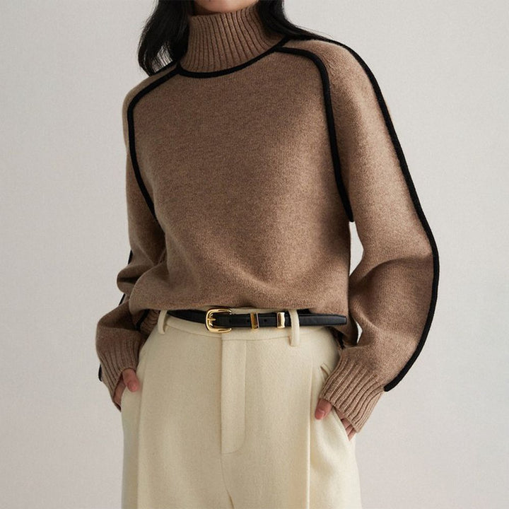 Rowen - Elegant high neck sweater