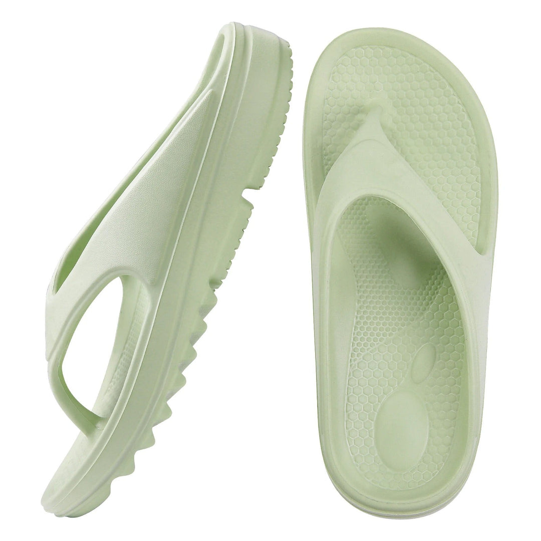 Elegant slip-on comfort slides