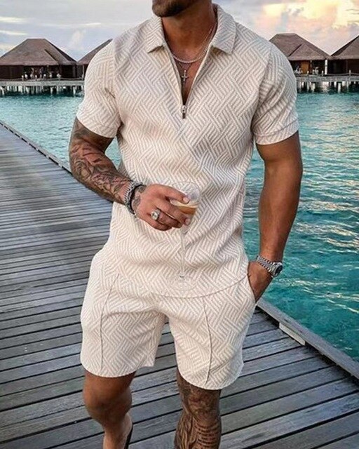 Men's two-piece summer set