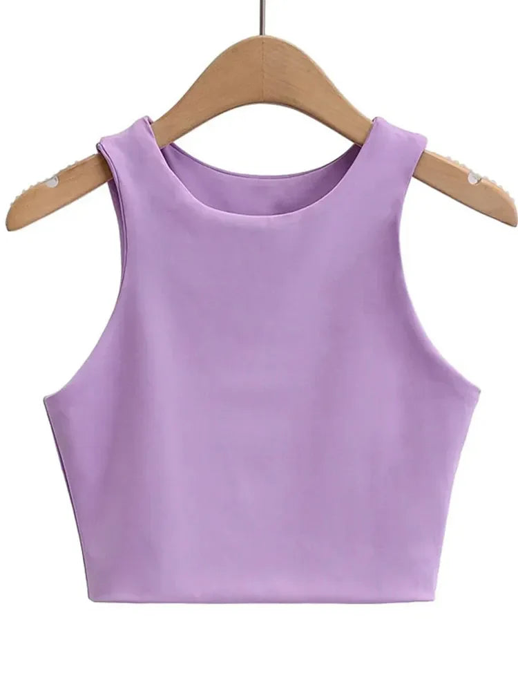 High stretch tank top for women