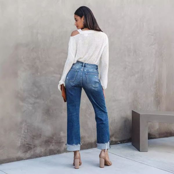 Sadie - Sleek straight-leg jeans