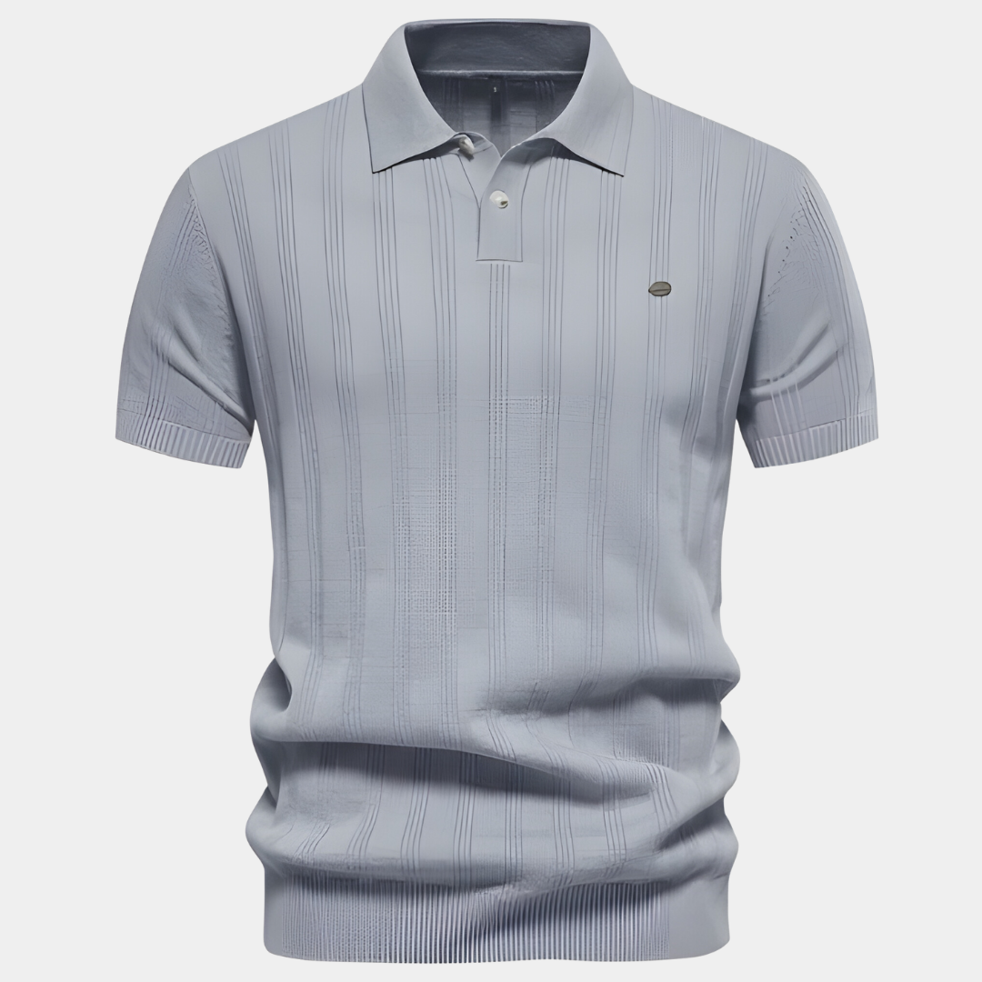 Smart-casual men's polo shirt