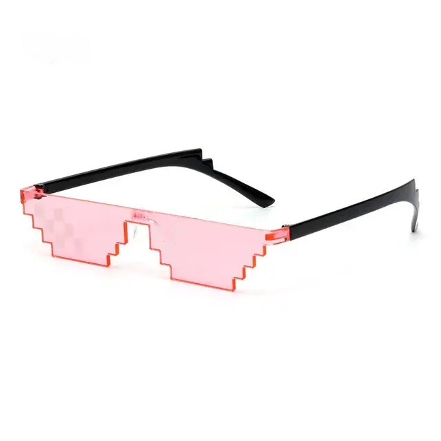 Unique pixel festival glasses