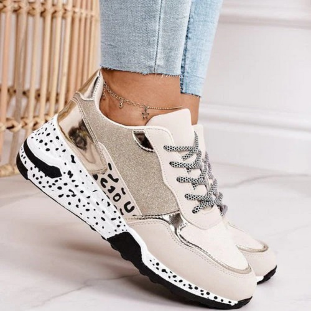 Stylish women's shoes with non-slip sole