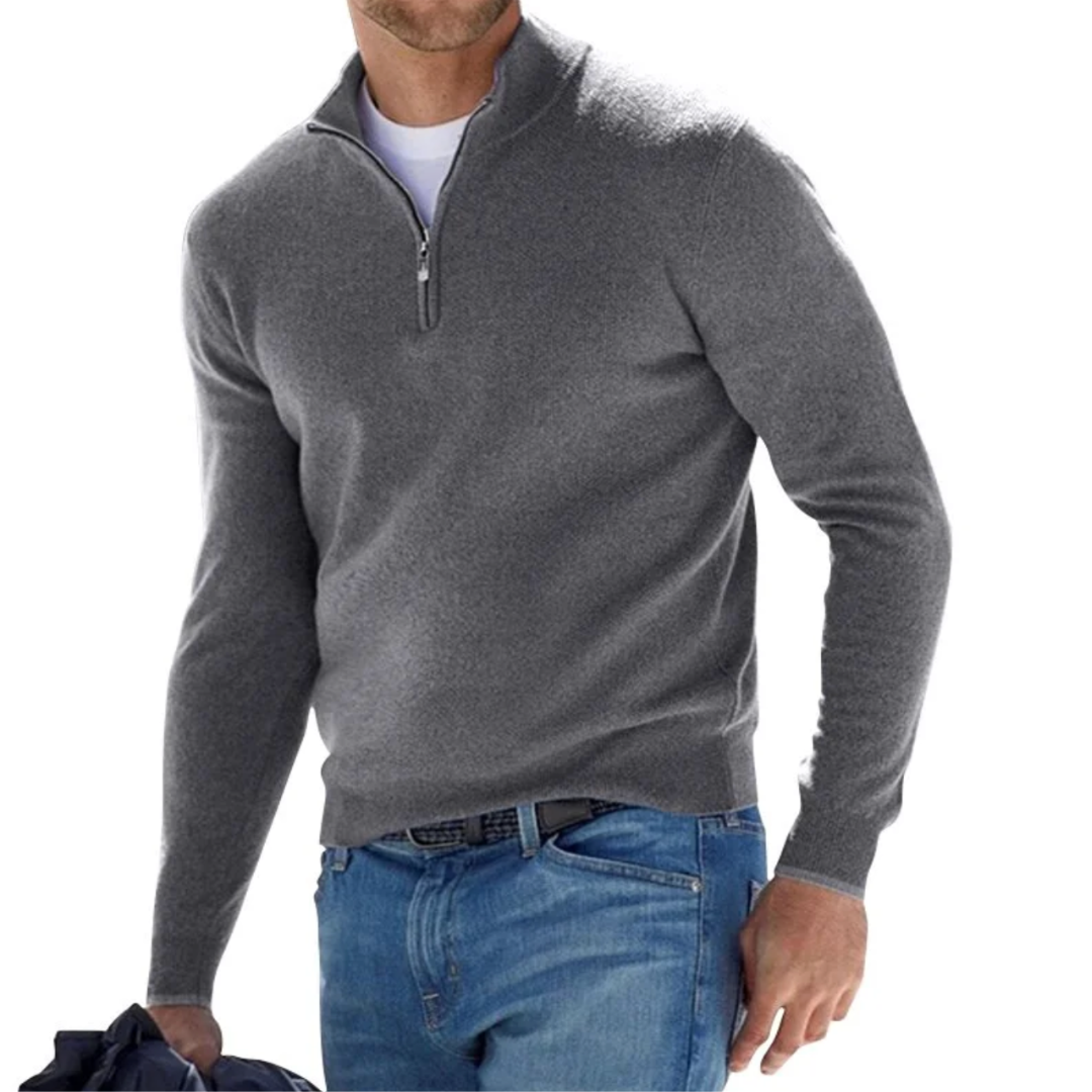 Alex - Half-zip sweater