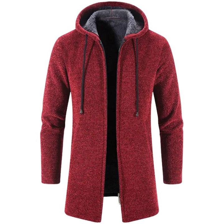 Jacob - Woollen hooded jacket