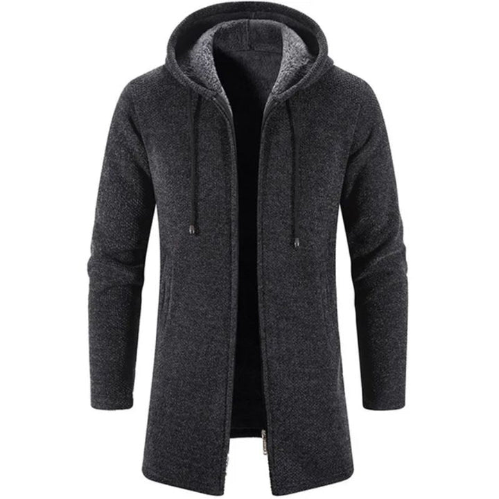 Jacob - Woollen hooded jacket