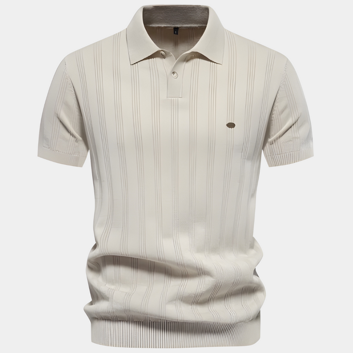 Smart-casual men's polo shirt