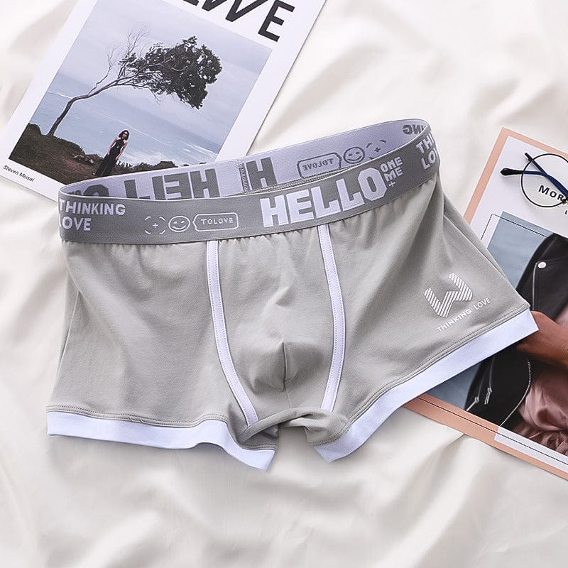 Hello - Classic boxer shorts for men (5+5 free)