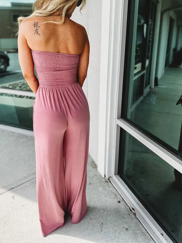 Stylish stretchable jumpsuit