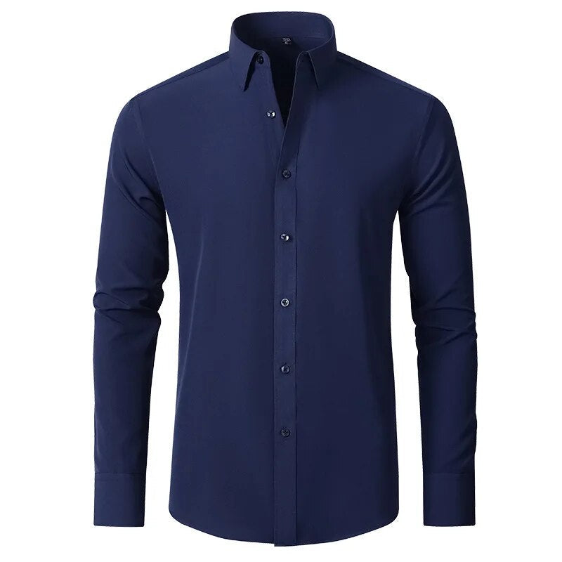 Wrinkle-free men's business shirt