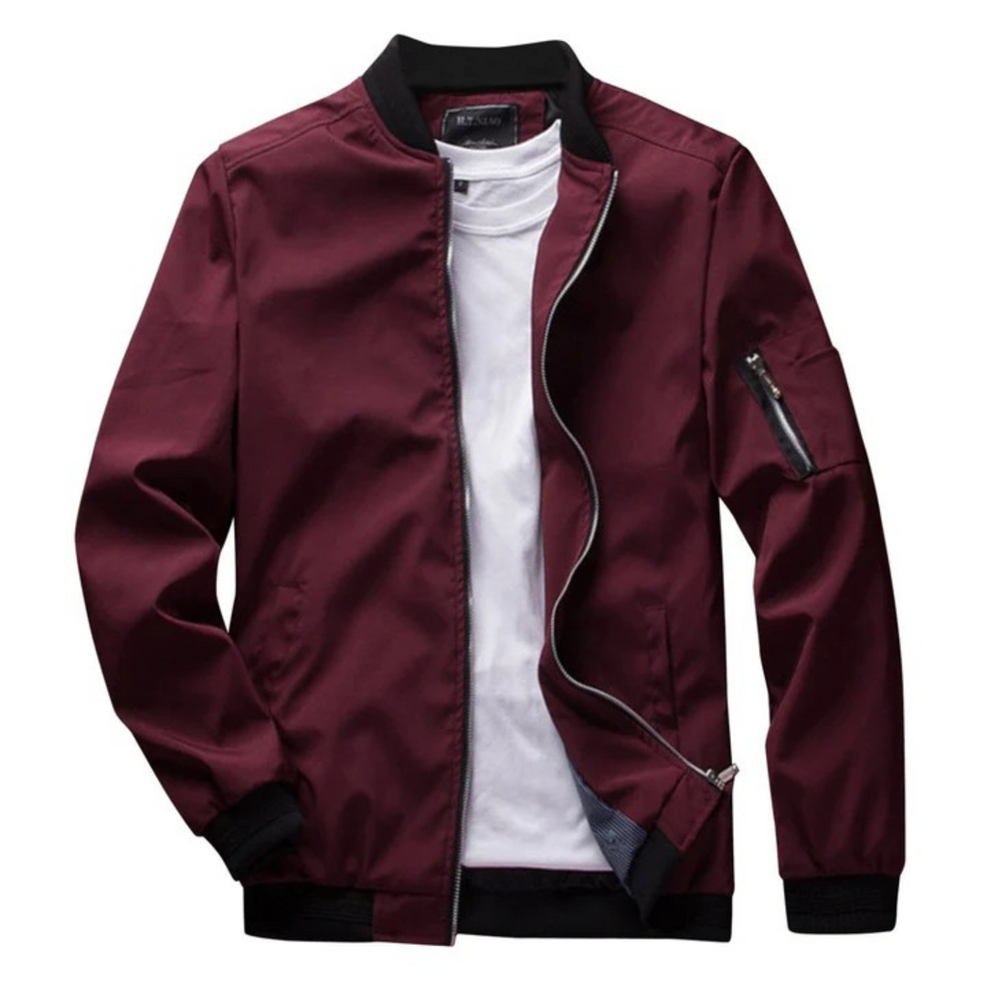 Comfortable and stylish bomber jacket