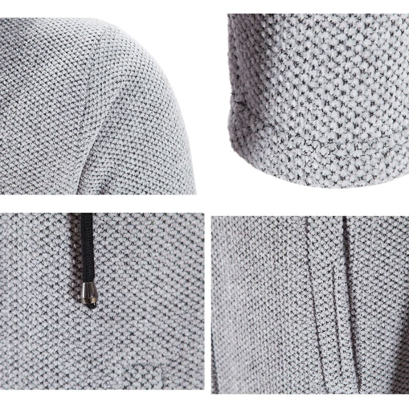 Jacob - Woollen hooded jacket