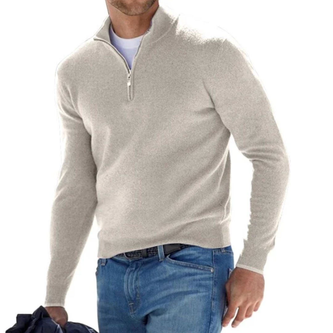 Alex - Half-zip sweater