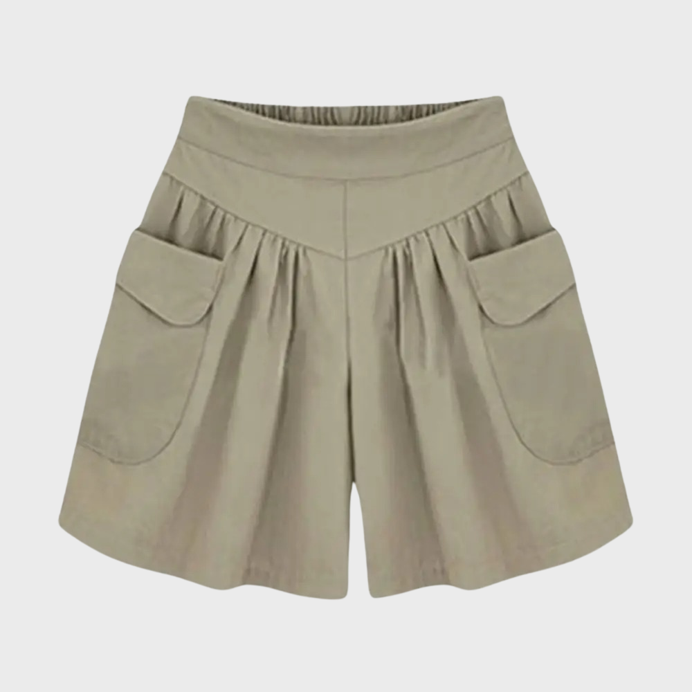 Casual breathable shorts with deep pockets