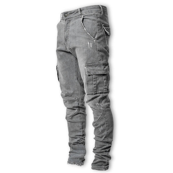 Harrison - Stretch jeans with multiple pockets