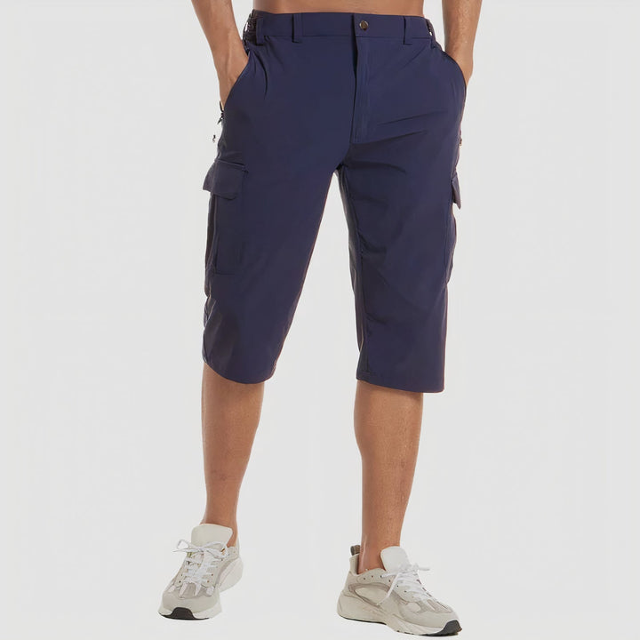 Quick-drying cargo shorts for men