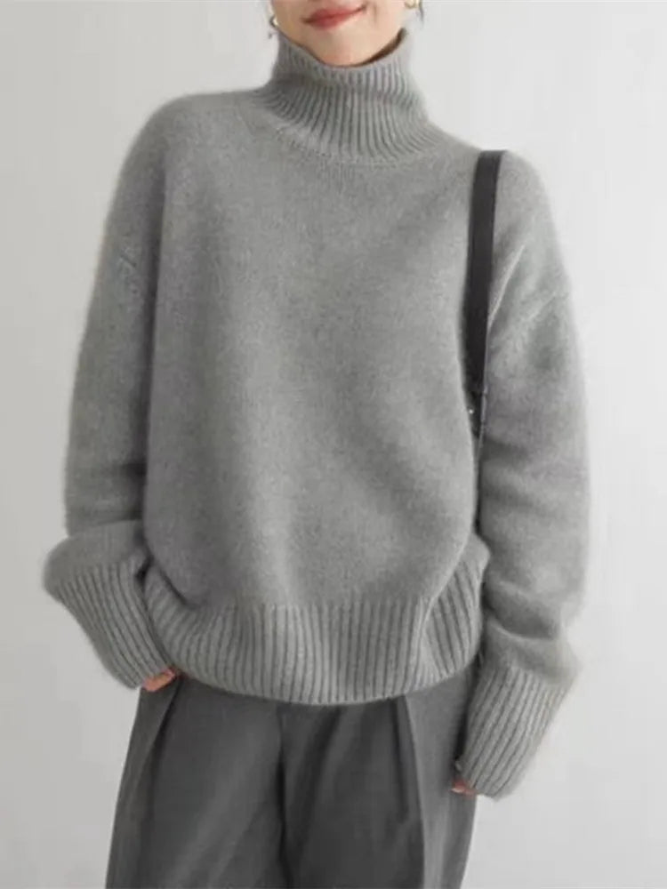 Allira - Turtleneck cashmere sweater