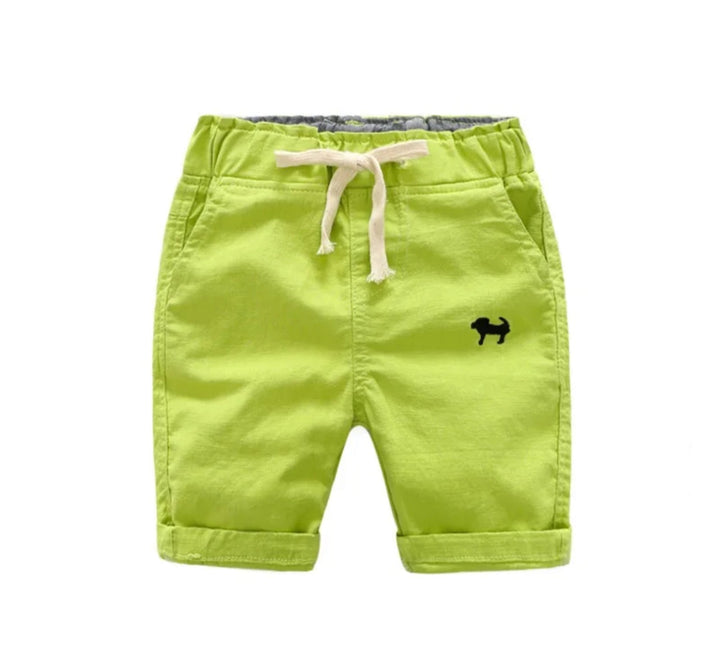 Casual elastic waistband shorts for men