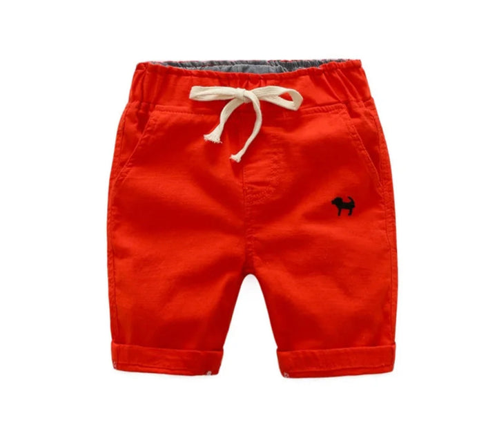 Casual elastic waistband shorts for men