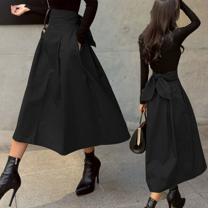 Mid-length skirt for women