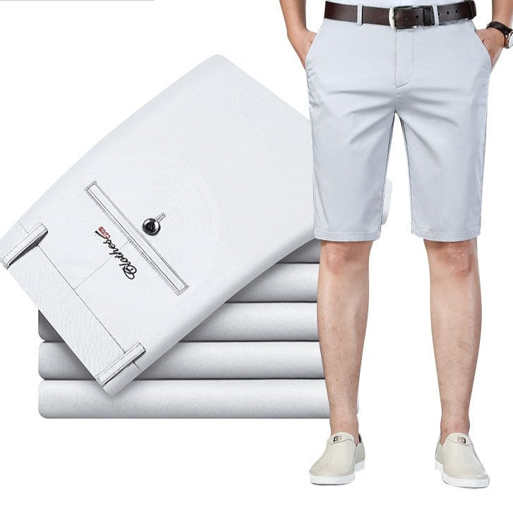 Relaxed classic men's chino shorts