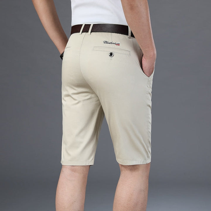 Relaxed classic men's chino shorts