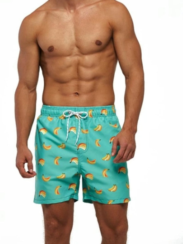 Swimming shorts with unique print design