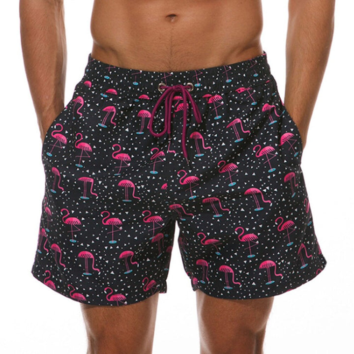 Swimming shorts with unique print design