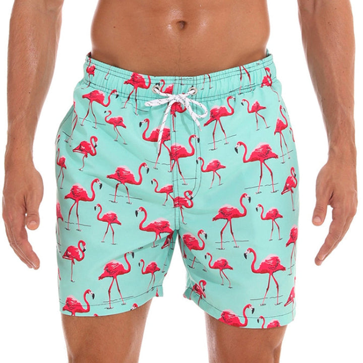 Swimming shorts with unique print design