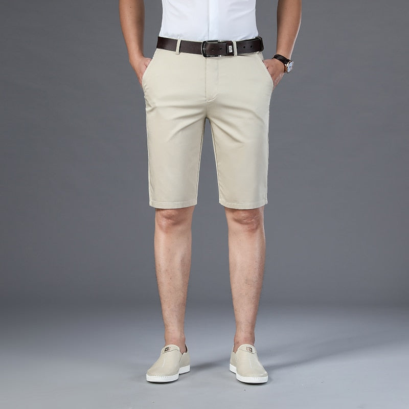 Relaxed classic men's chino shorts