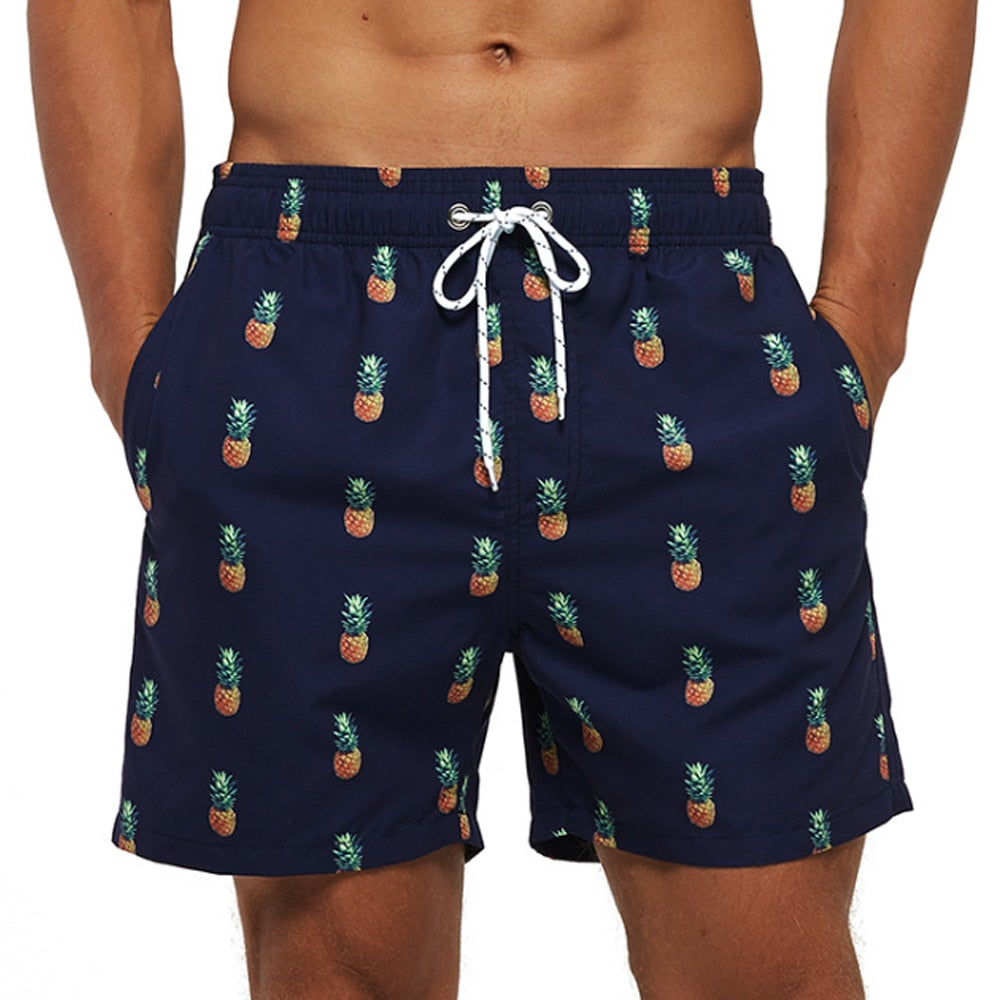 Swimming shorts with unique print design