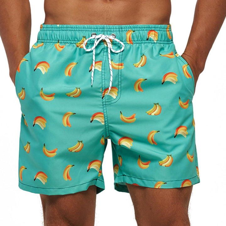 Swimming shorts with unique print design