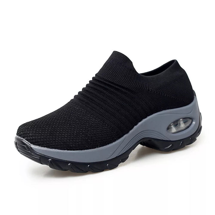 Women shoes with air cushion soles