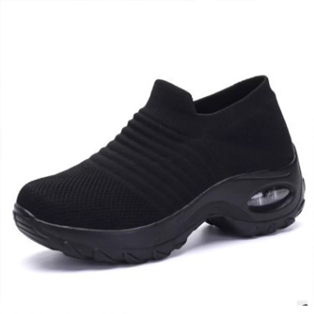 Women shoes with air cushion soles