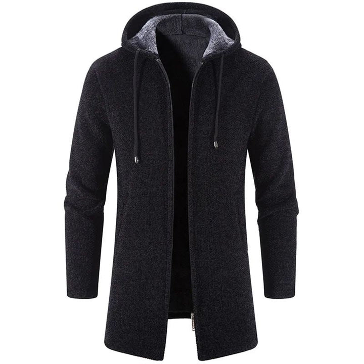 Jacob - Woollen hooded jacket