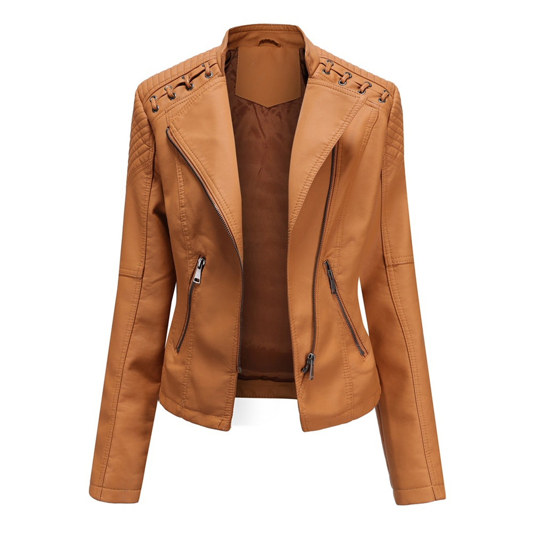 Amelia - Stylish leather jacket