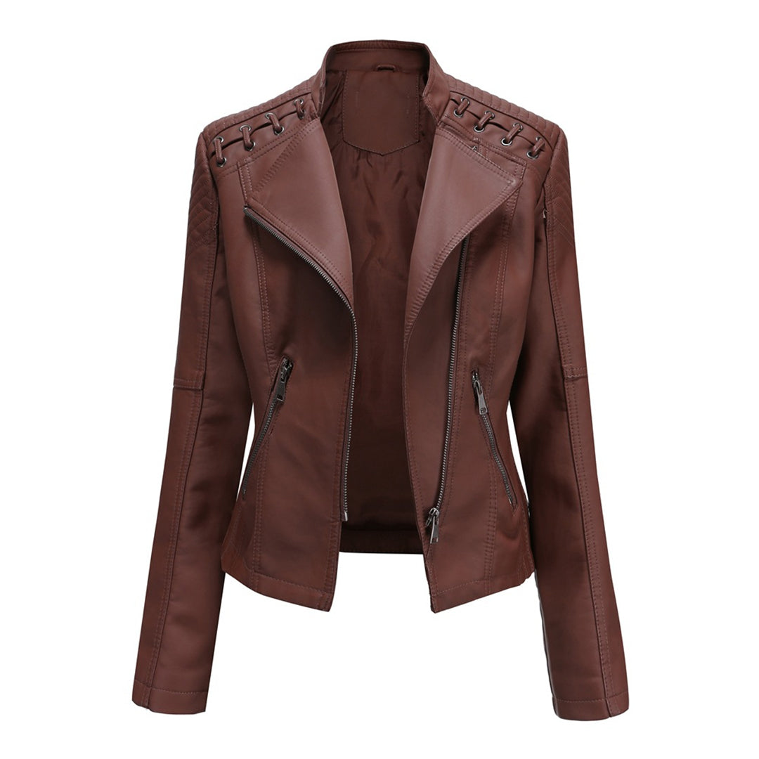 Amelia - Stylish leather jacket