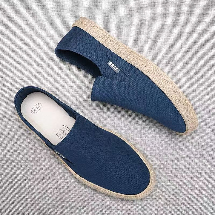 Casual slip on men's espadrilles