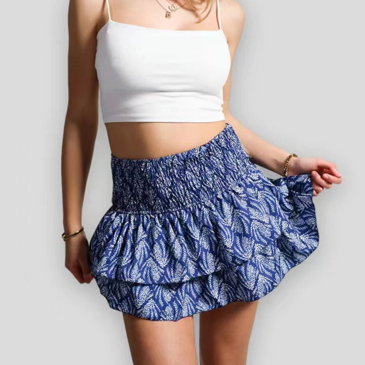 Stylish summer mini-skirt