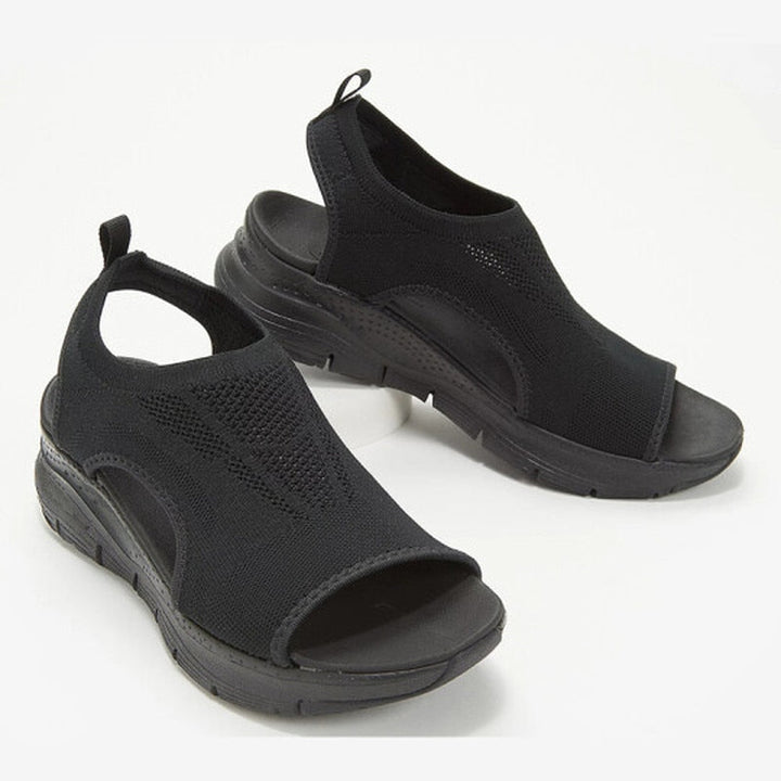 Breathable slip on sandals