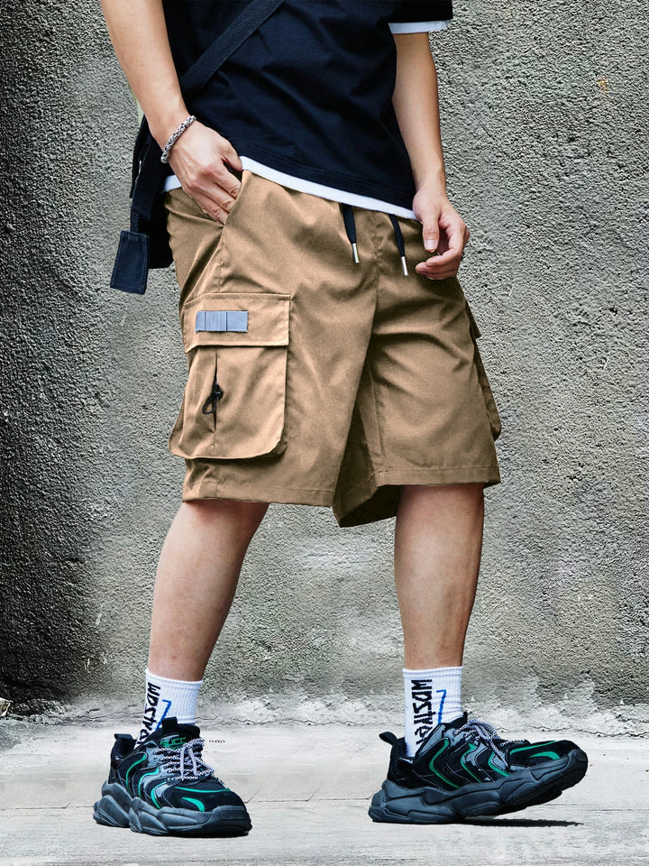 Tactical cargo shorts for men