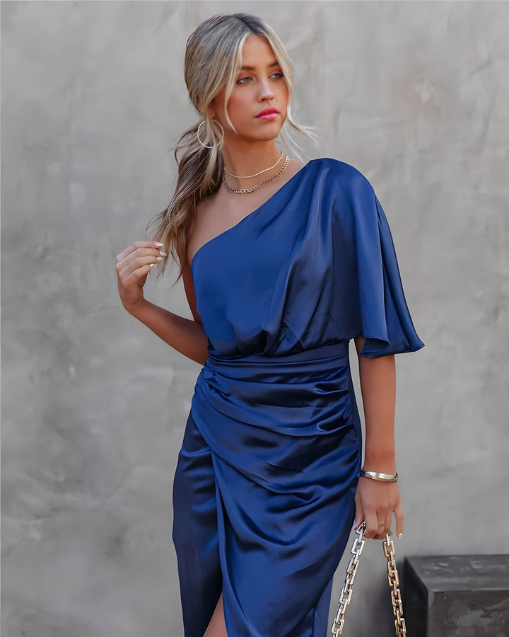 Elegant silk party dress