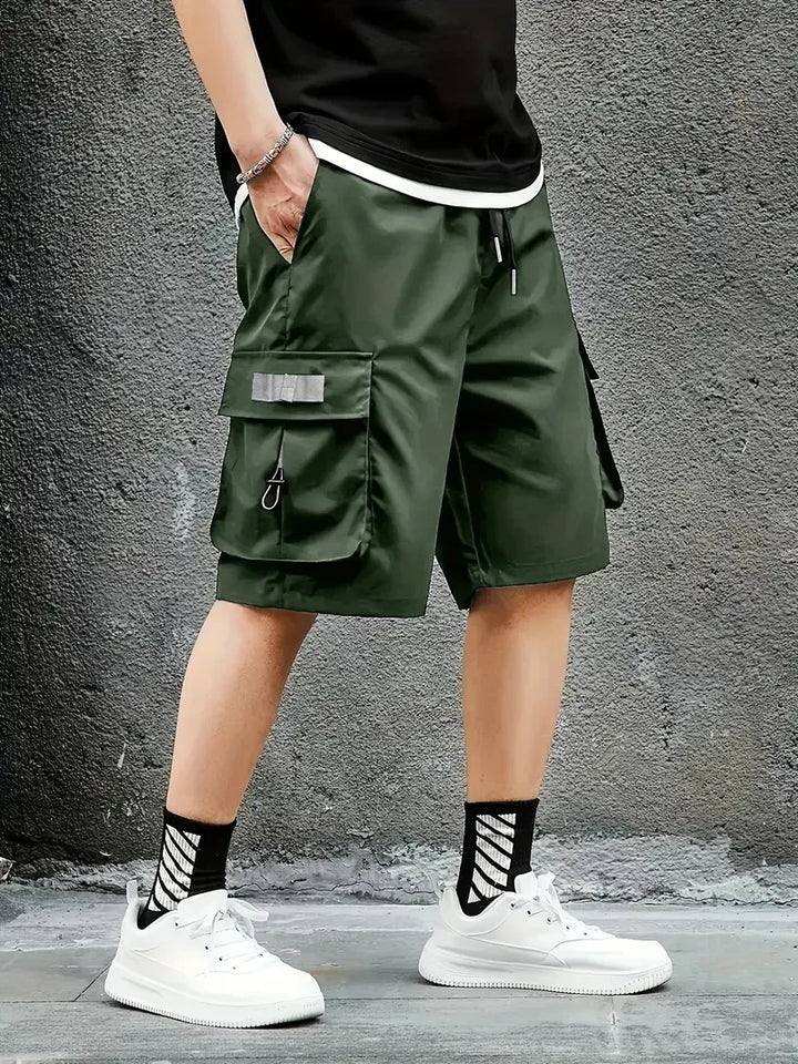 Tactical cargo shorts for men