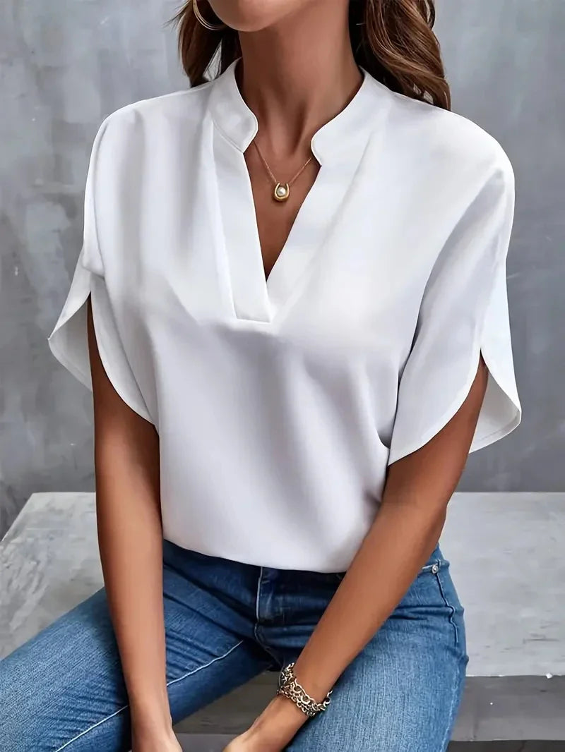 Classic v-neck top